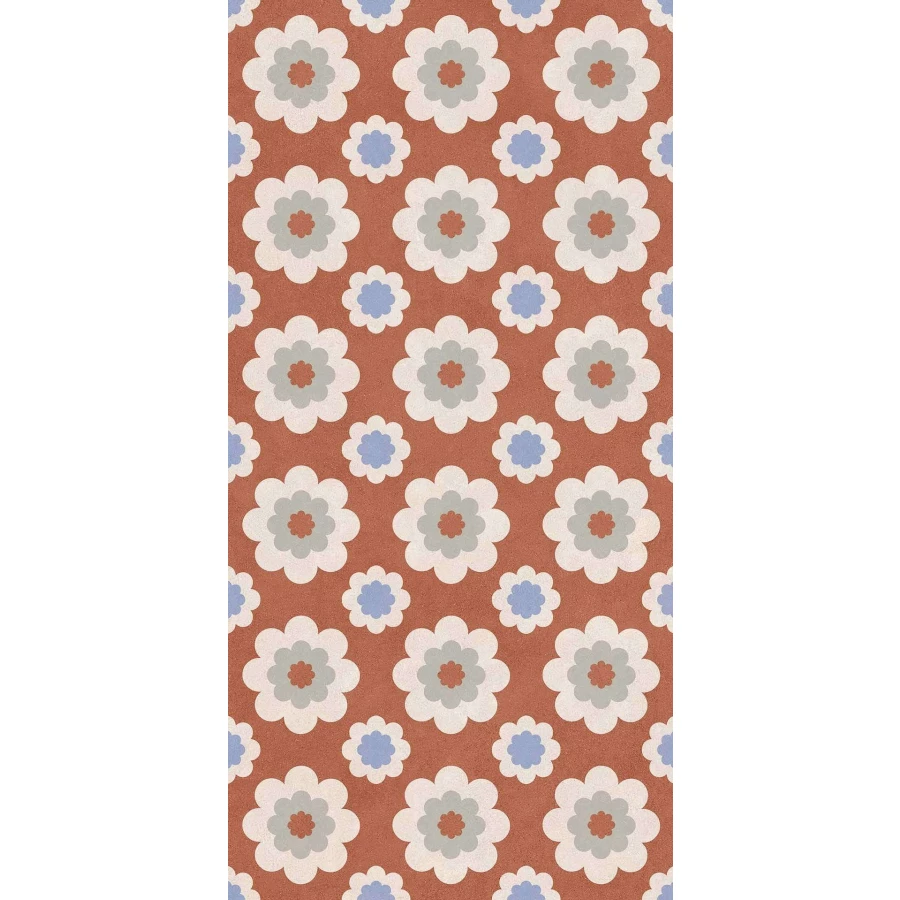 Керамогранит Ceramiche Piemme Homey Flower Cotto Nat Ret 05241 120х60 см