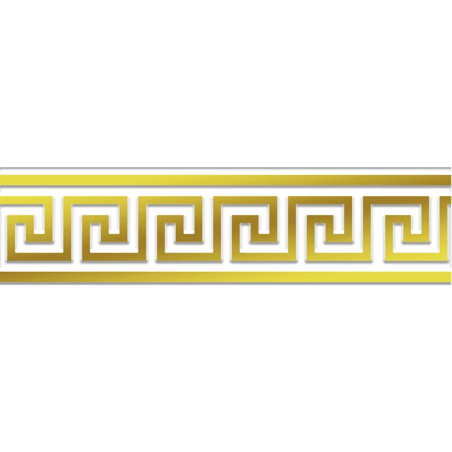 Бордюр Eurotile Ceramica Marbelia золото 14 29,5х7,5 см