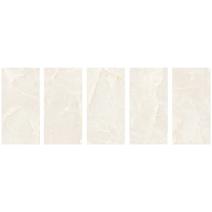 Керамогранит Staro Luna Rossa Onyx Elegant Pearl Satin полуматовый бежевый 19985220 120х60 см