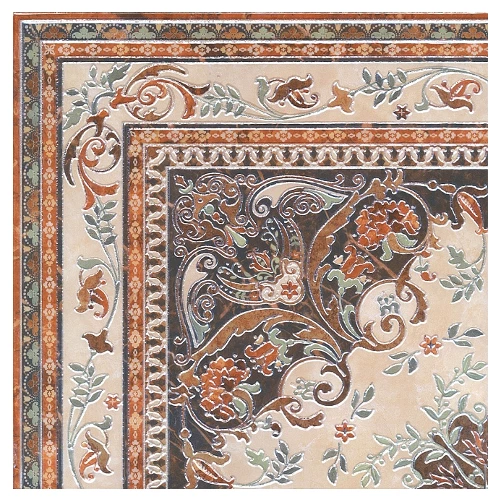 Декор Kerama Marazzi Мраморный дворец ковёр угол лаппатированный HGD\A174\SG1550 40,2х40,2