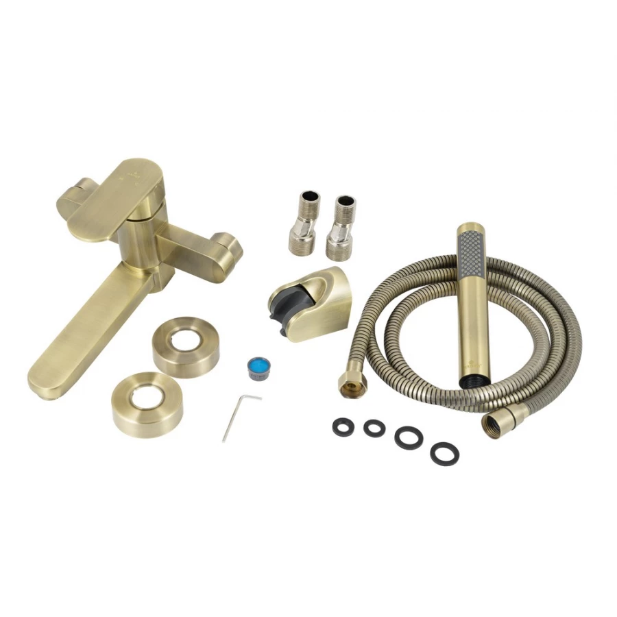 Смеситель для ванны с душем Kaiser Sonat 34022-L бронза