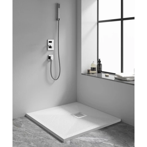 Душевой поддон квадрат RGW Stone Tray-W 14152088-01-11 80х80 см