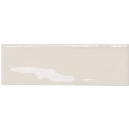 Керамогранит Monopole Artisan Cotton 002591 глянцевый белый 15x5 см