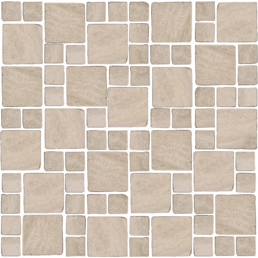 Мозаика Kerama Marazzi Риальто Антика 3 матовая бежевая MBD007 30х30 см