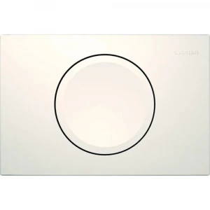 Смывная клавиша Geberit Delta 15 смыв стоп Альпийский белый 115.109.11.1