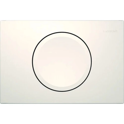 Смывная клавиша Geberit Delta 15 смыв стоп Альпийский белый 115.109.11.1