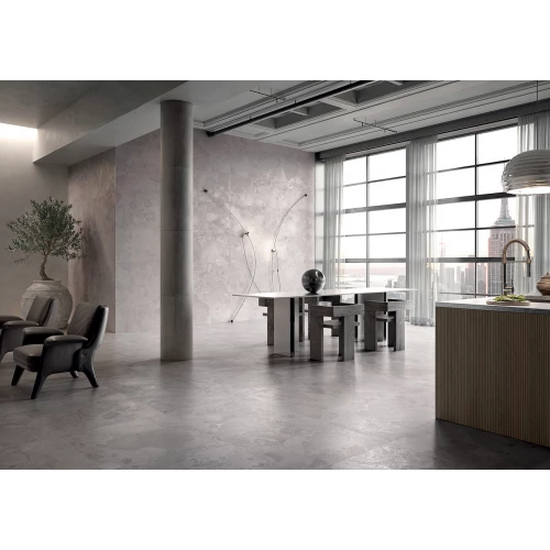 Керамогранит Refin Moon Eclipse Matt Ret матовый серый RQ11 120х60 см