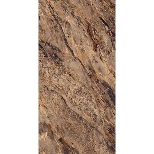 Керамогранит Maimoon Ceramica Golden River highglossy коричневый 60х120 см