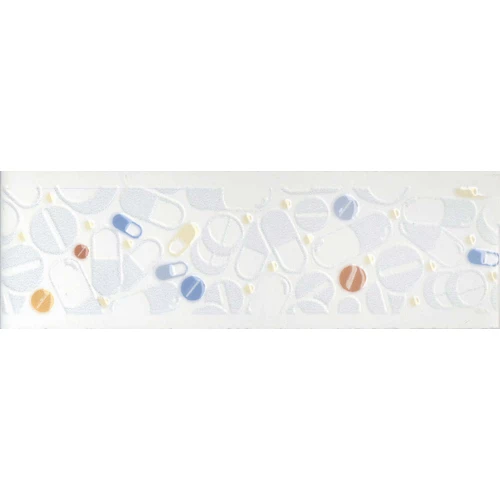 Бордюр Kerama Marazzi Айболит полуматовый белый VT/A516/5009 20x6,3 см