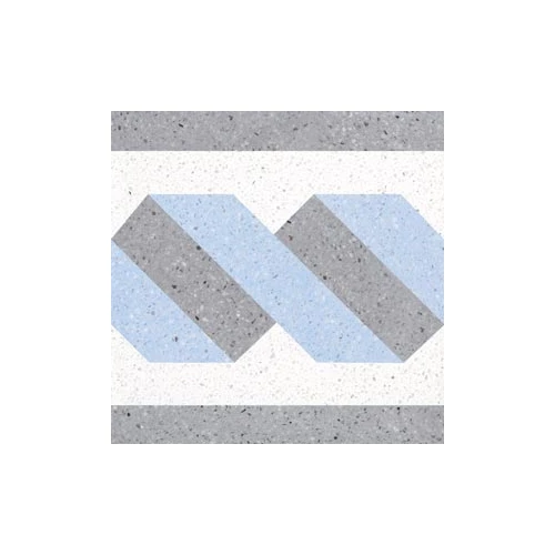 Бордюр из агломерата Mipa La Grazza Ladra Light Mat матовая голубая MIPA-LG-sale 20x20 см