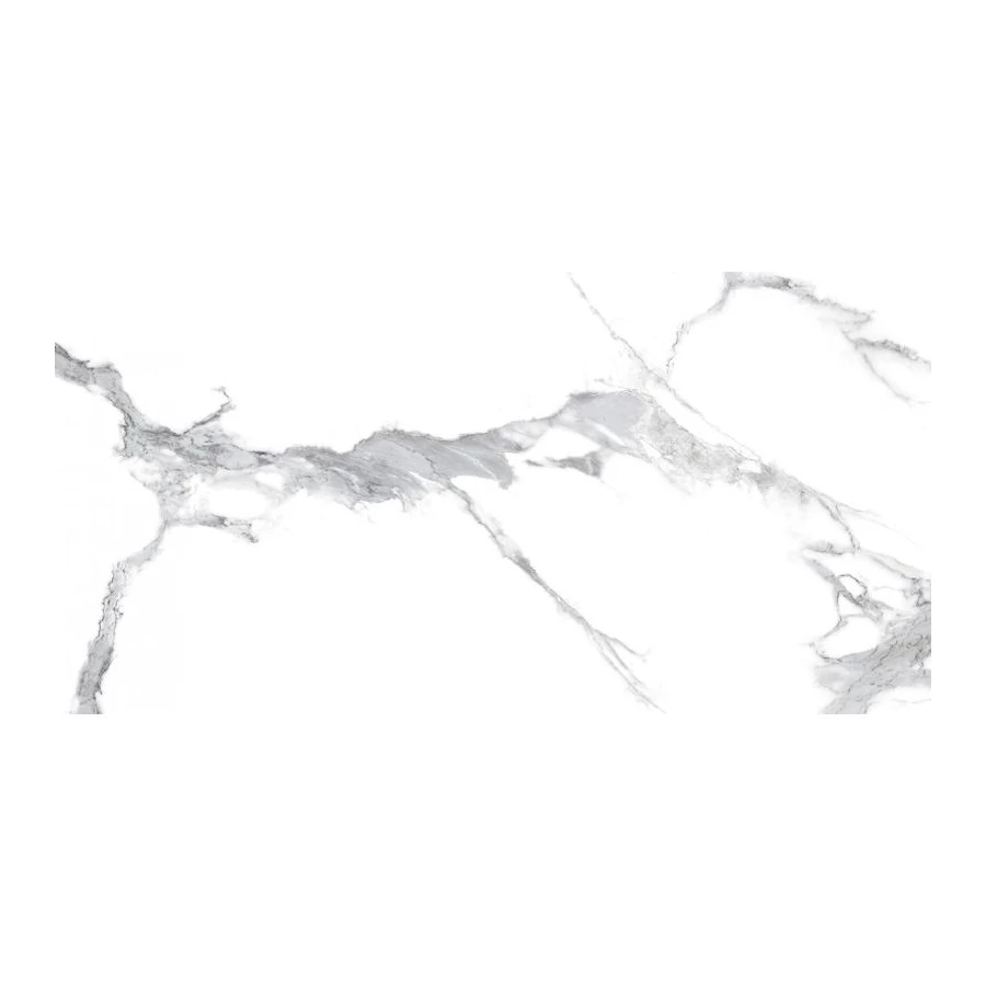 Керамогранит Laparet Statuario Crown белый 60x120 полированный