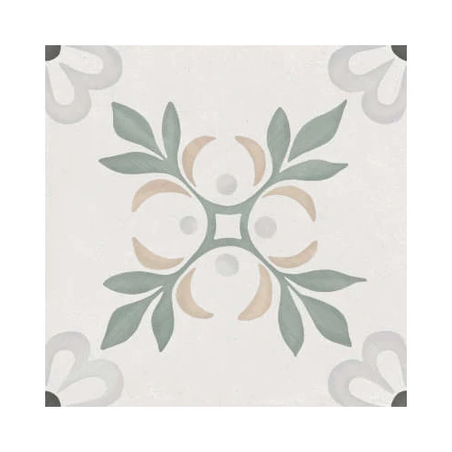 Керамогранит Harmony Peronda Sirocco Green Garden серо-зелёный 3386036156 22,3х22,3 см