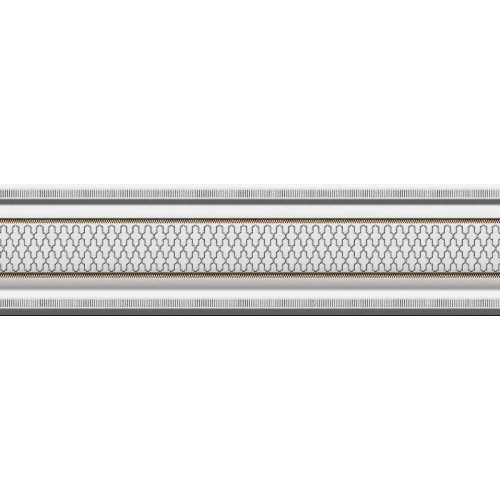 Бордюр настенный Heralgi Garden Cenefa Classic Blanco HRL000004 30х8 см