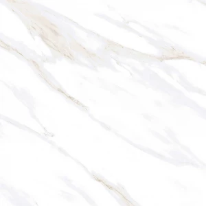 Керамогранит Ceradim Calacatta Clarity Gold белый Полированный 80х80 см