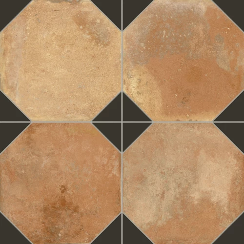 Керамогранит Peronda FS Nonna Black Decor LT матовый коричневый 3388941563 45,2х45,2 см