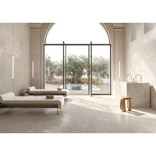 Керамогранит Refin Moon Glow Matt Ret матовый бежевый RQ12 120х60 см