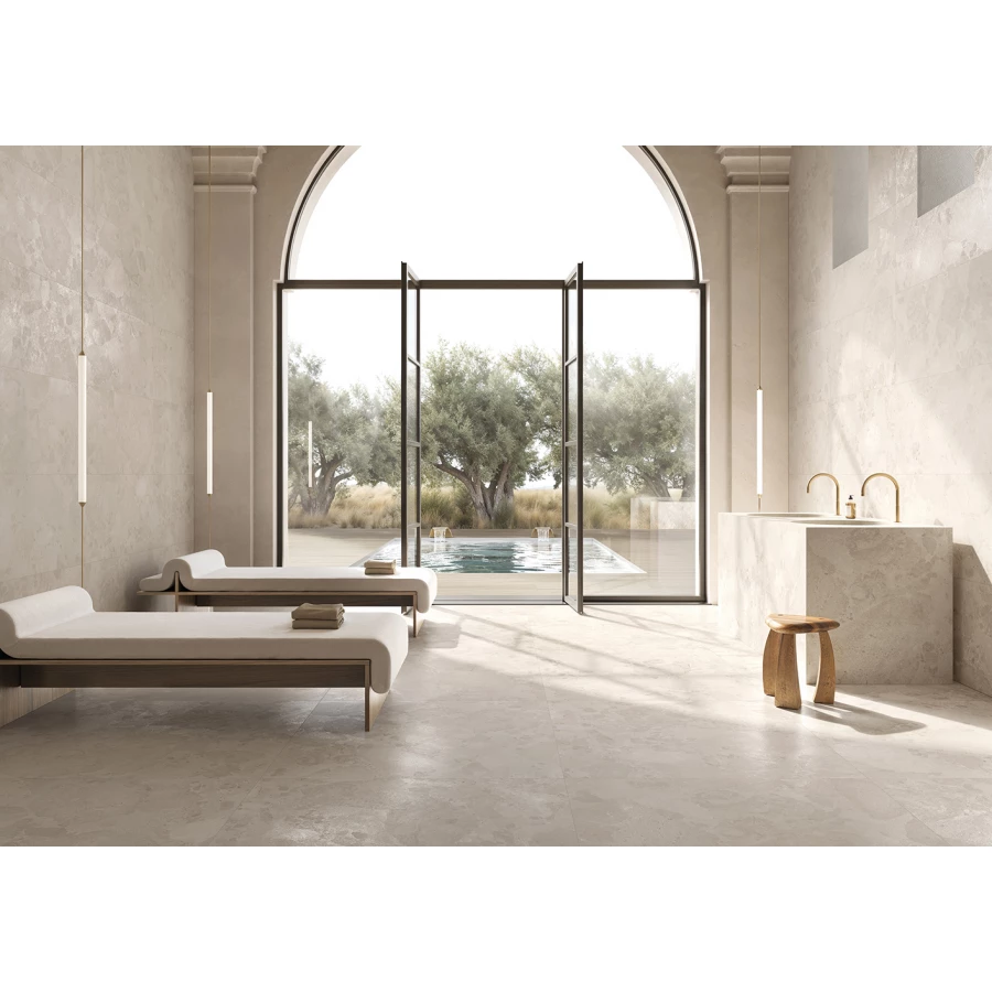 Керамогранит Refin Moon Glow Matt Ret матовый бежевый RQ12 120х60 см