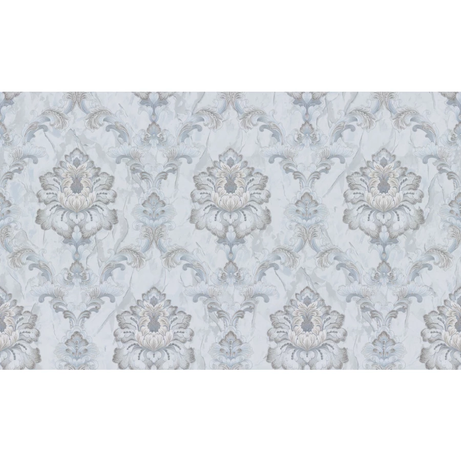 Обои флизелиновые Palitra Life Bergamo Палитра голубые PL72287-17 1,06х10,05 м