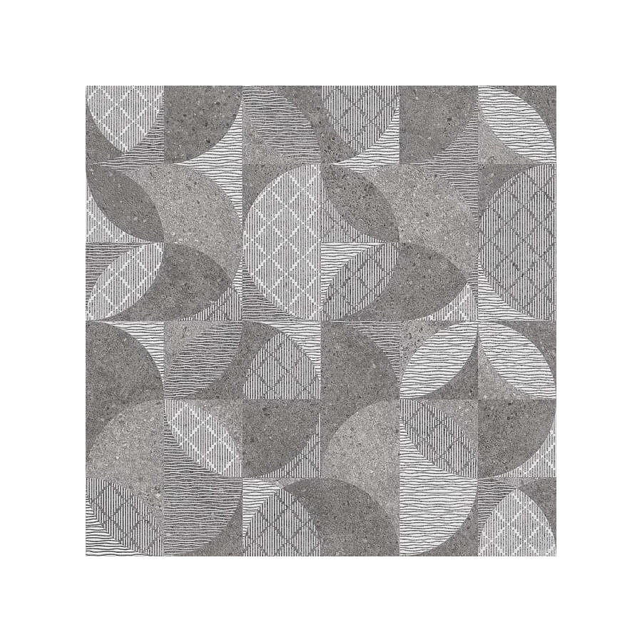 Керамогранит Kerama Marazzi Фондамента Декор матовый серый DL601020R 60х60 см