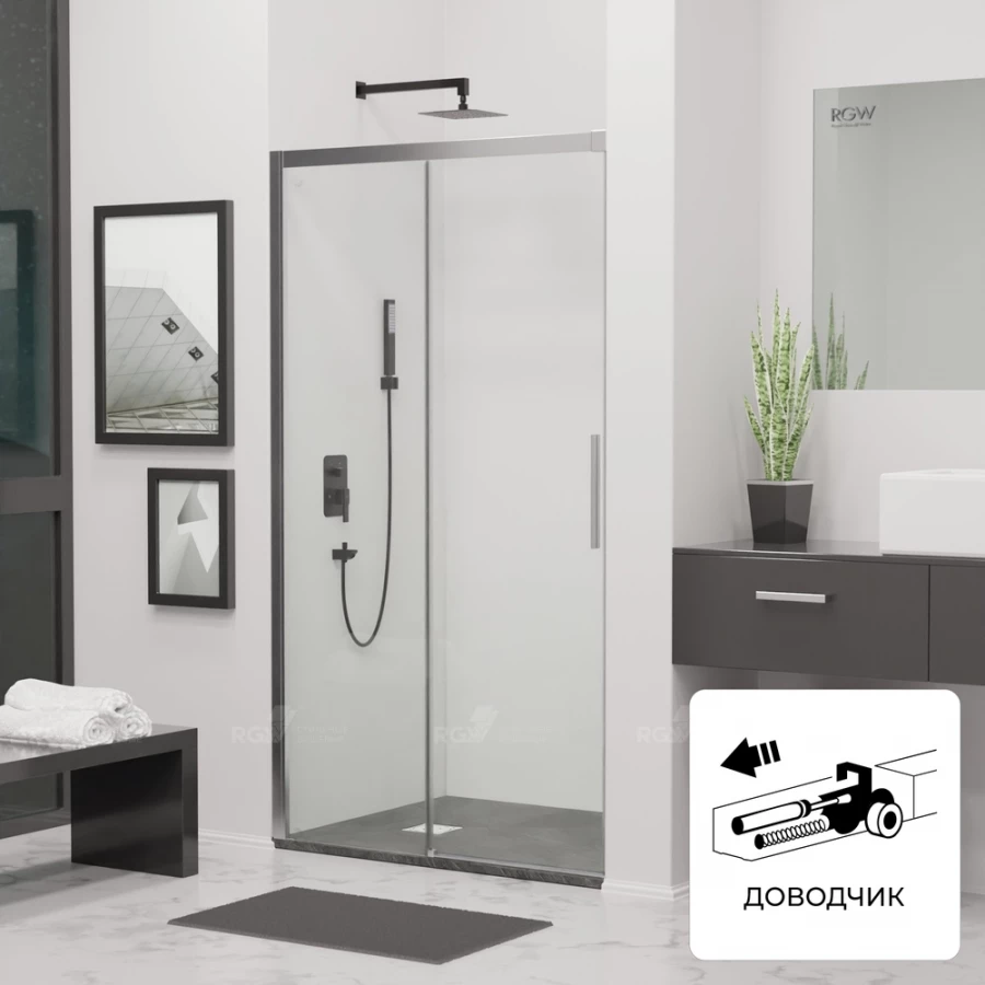 Душевая дверь RGW LE-12 34121214-11 1400 прозрачное