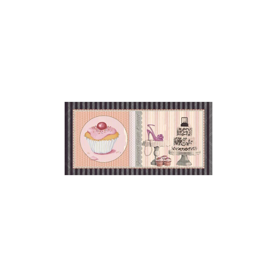 Декор Absolut Keramika Monocolor 10x20 Cenefa Kitchen 03 KL AK1120 20х10 см