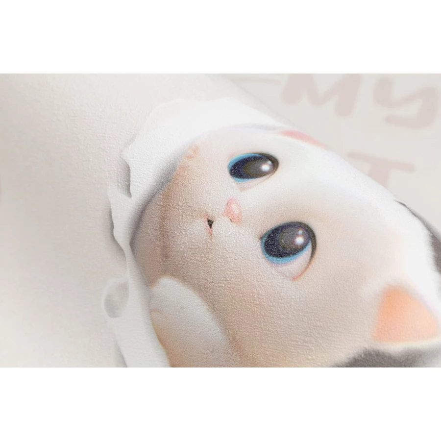 Обои флизелиновые Palitra Home 3D Cats Бежевый HC72285-12 1,06х10,05 м