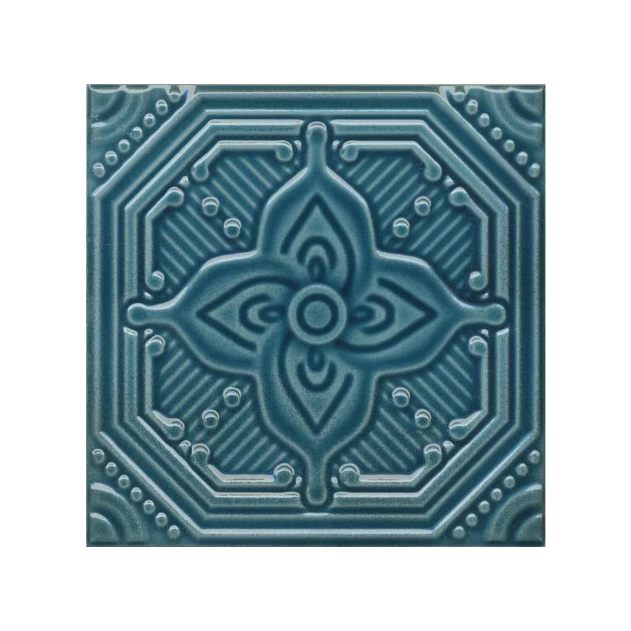 Декор Kerama Marazzi Салинас синий SSA002 15x15 см