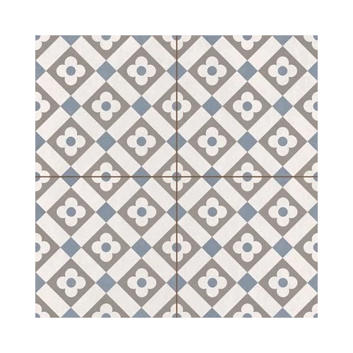 Плитка напольная Kerlife Hydraulic Leah Ocean KRLH00012, 1.42 м2, 45х45 см