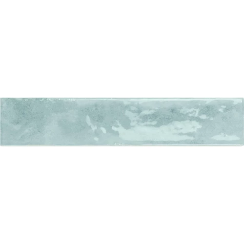 Плитка настенная Monopole San Remo Diamond глянцевая голубая 25x5 см