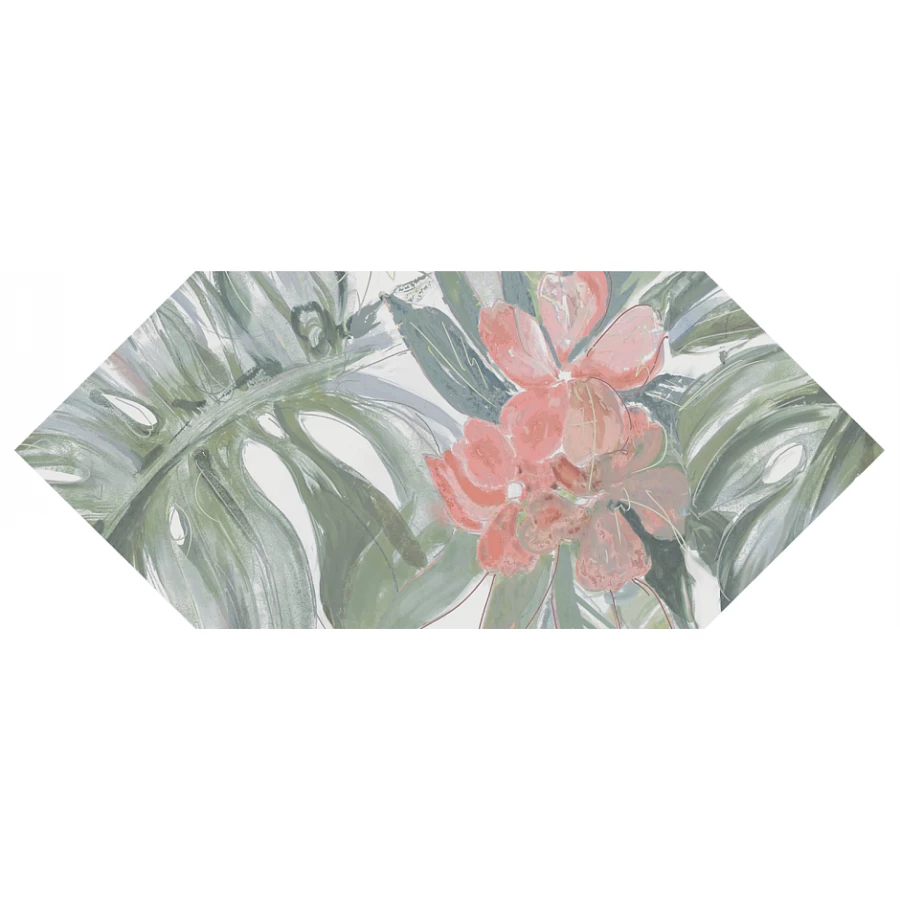 Декор глянцевый Kerama Marazzi Фурнаш многоцветный 14х34 см