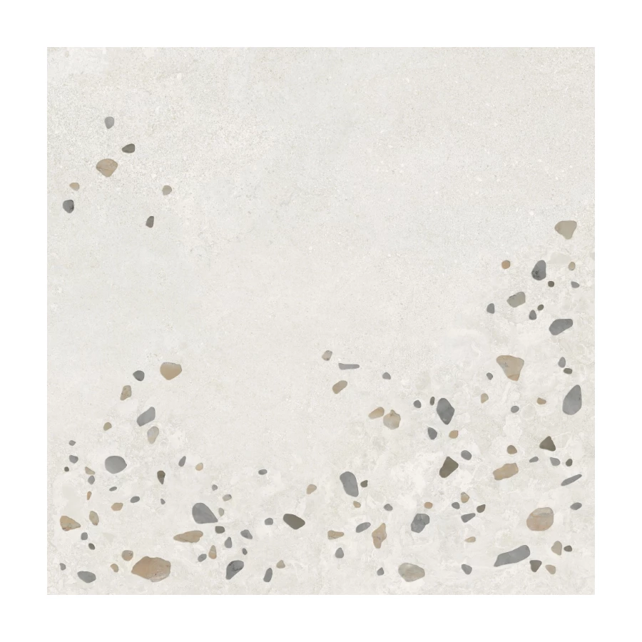 Декор из керамогранита Harmony Peronda Awen White Decor NT C R белый 3372840689 90х90 см