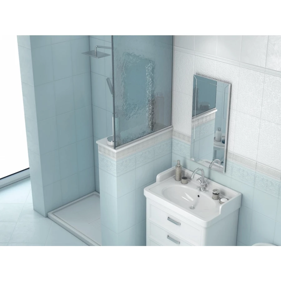 Керамогранит Kerama Marazzi Петергоф голубой SG154500N 40,2х40,2 см