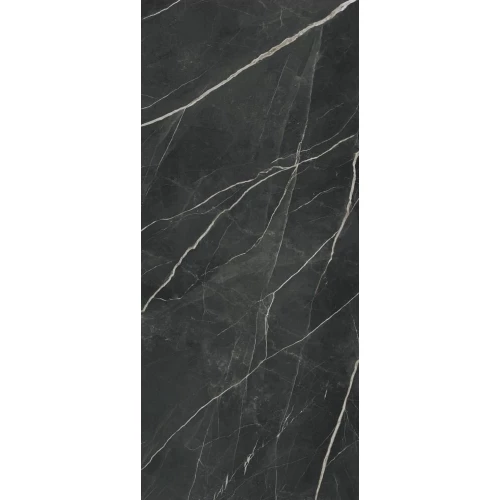 Керамогранит Atlas Concorde Marvel Gala Calacatta Black Lapp полуглянцевый черный AFXY 278х120 см