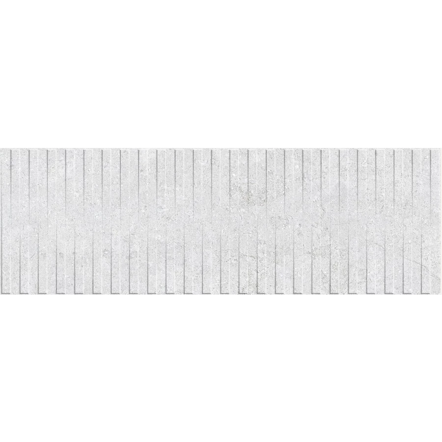 Плитка Saloni Markthal Metric Light матовая белая 90x30 см