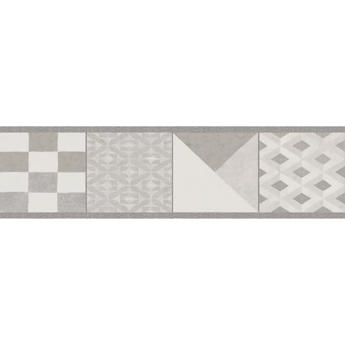 Бордюр Kerama Marazzi Онда обрезной серый 30х7,2 см