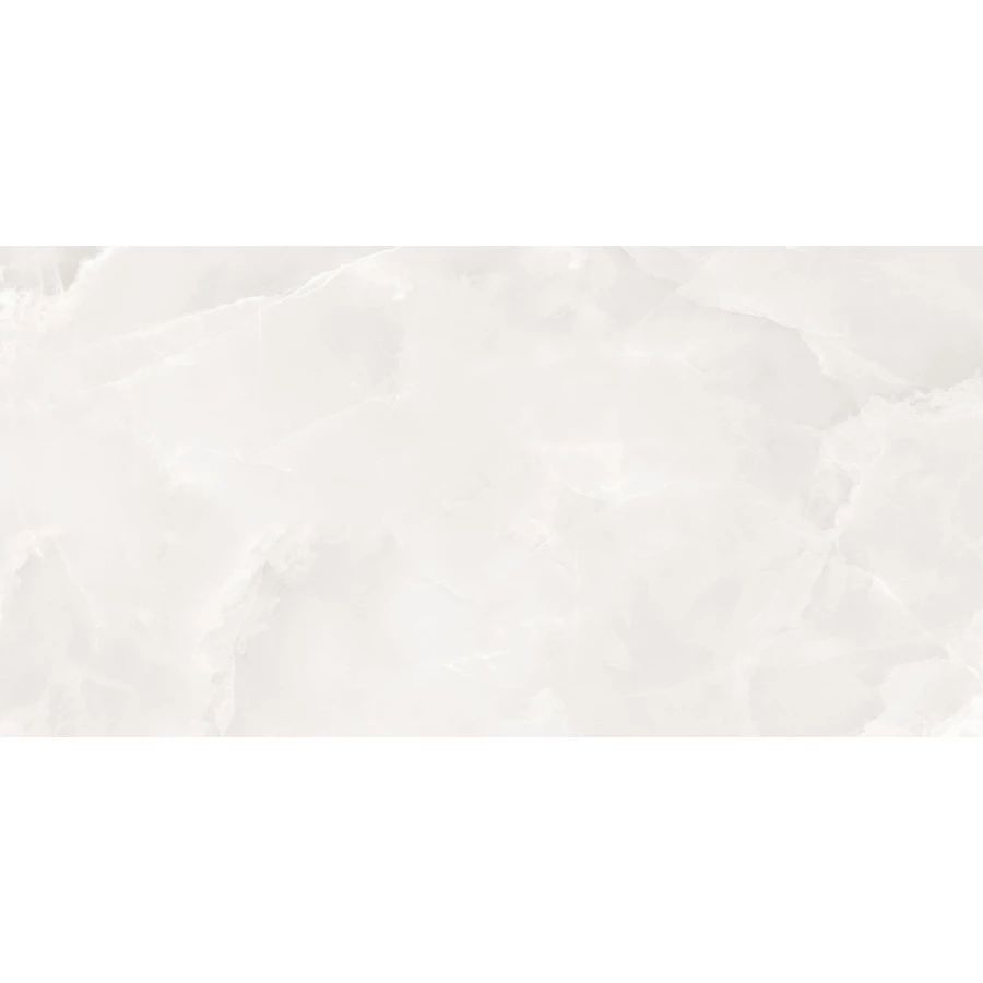 Керамогранит Laparet Onyx Lux Bianco полированный матированный белый 120х60 см