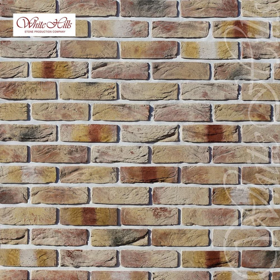 Плитка под кирпич White Hills Торн Брик 327-30 21,2x6,5х0,6-1,5 см
