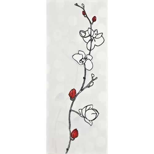 Вставка Cersanit Ikaria Rosa Alfa IKA-WIH091 серый 20х50