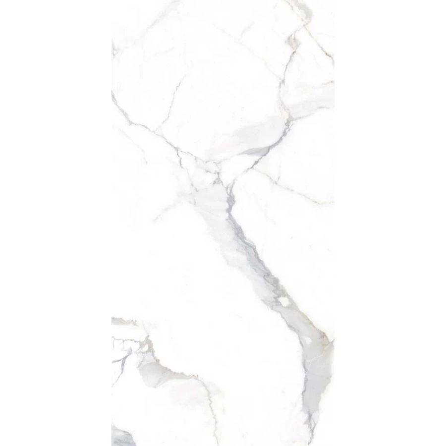 Керамогранит Global Tile Calacatta Imperial_GT Белый полированный GT120606103PR 120х60 см