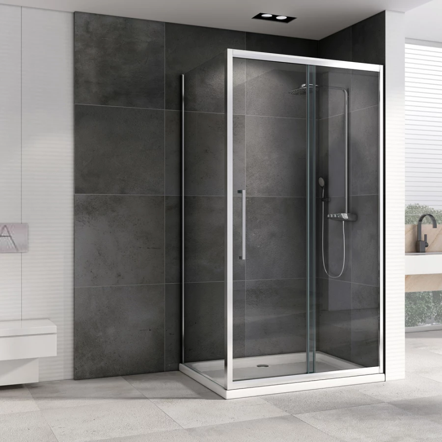 Душевой уголок Abber Schwarzer Diamant AG30150H-S50 50x150 см