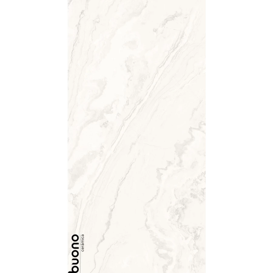 Керамогранит Buono Marble Crystile Bianco Glossy белый M4410P 120х60 см