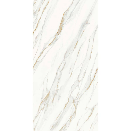 Керамогранит StaroSlabs Matt Calacata Gold Honed полуматовый белый 320х160 см