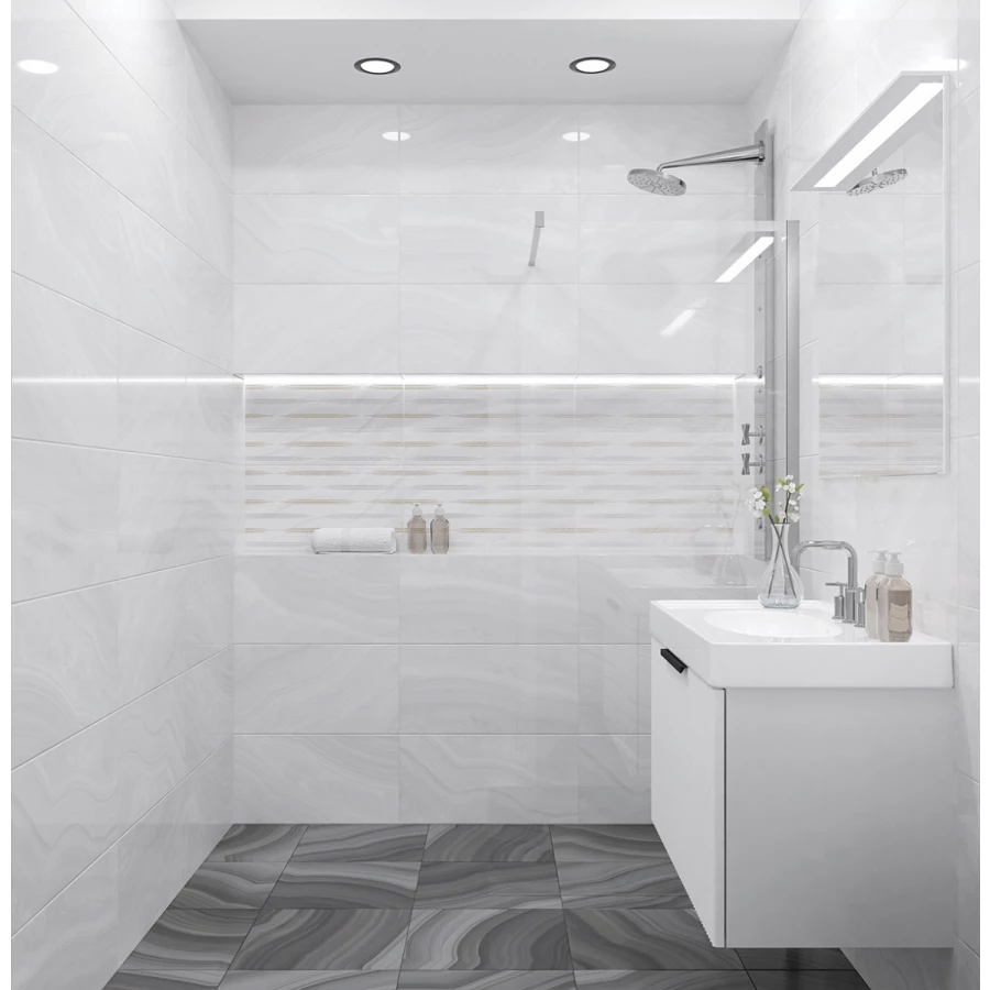 Плитка настенная Azori Acate Light 00-00108397 63х31,5 см