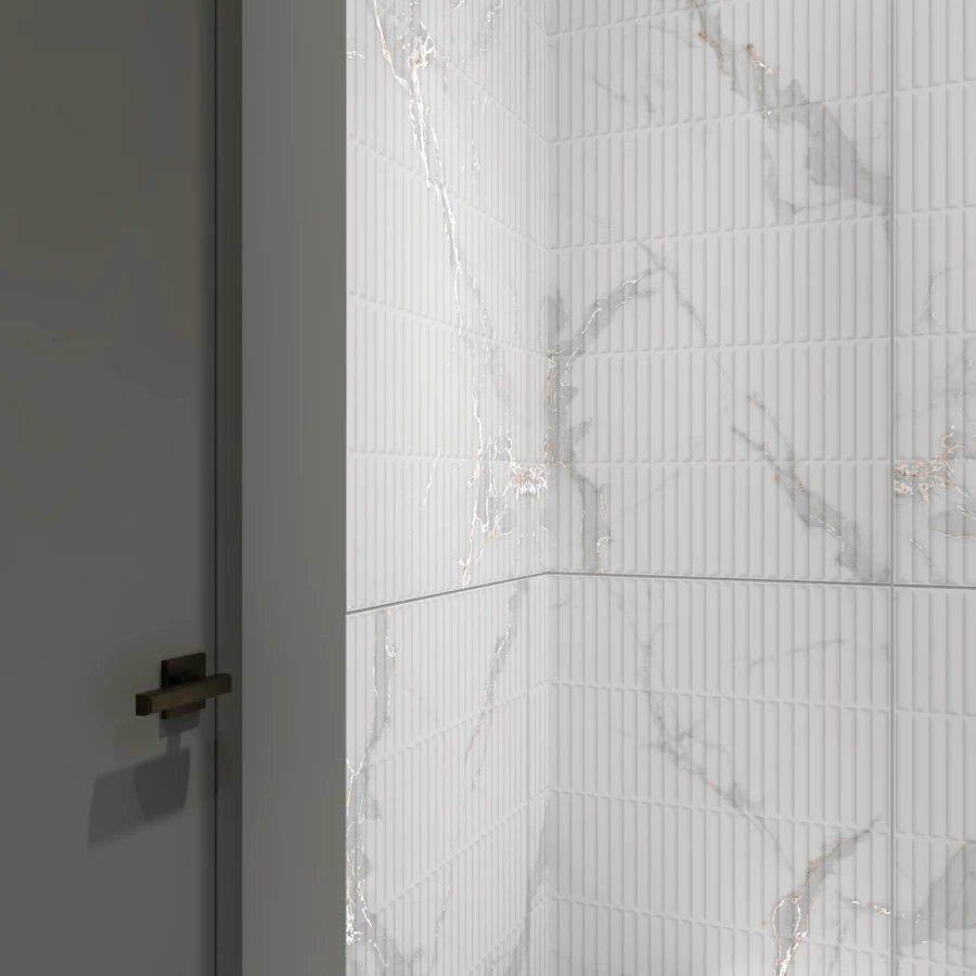 Декор Creanza Statuario Seville Decor Carving Pro белый CP4001-D 120х60 см