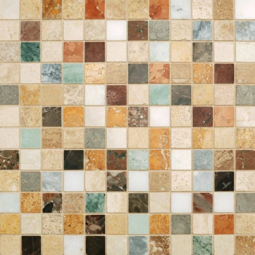 Мозаика Orro Mosaic Стоне Мозес 23,8х23,8 полированная бежевая 30,5х30,5 см