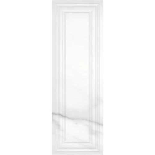 Плитка Meissen Keramik Gatsby рельеф белый 25х75 см