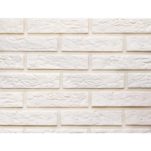 Декоративный камень CasaVaga Под кирпич 300 белый 21*5 см