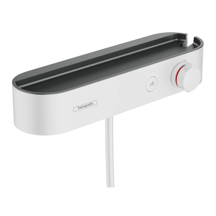 Cмеситель для душа Hansgrohe ShowerTablet Select 400 белый матовый 24360700