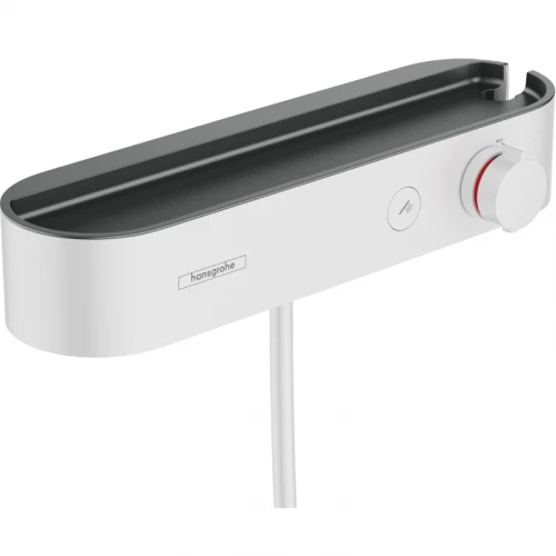 Cмеситель для душа Hansgrohe ShowerTablet Select 400 белый матовый 24360700