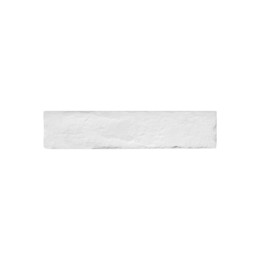 Плитка настенная WOW Briques White Gloss 108915 23х4,5 см